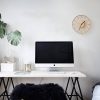 Modern Clock - Ash Wood - Image 4